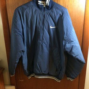 Nike 1/2-Zip Top Mens Heavy Pullover Navy Size Medium New with tags